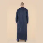 105 - Men's Navy Omani Eid Tassel Thobe Jubba - Image 5