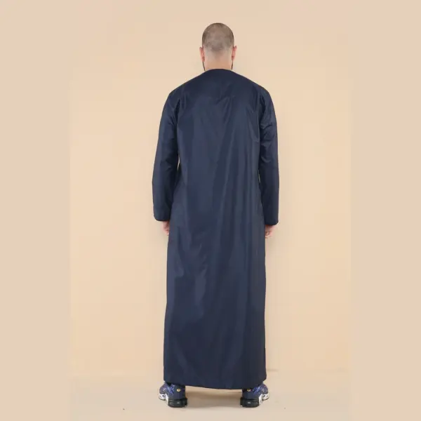 105 Mens Navy Omani Eid Tassel Thobe Jubba Thobez 6