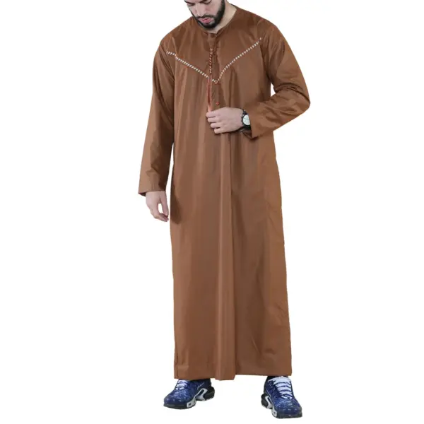 106 Mens Camel Omani Eid Tassel Thobe Jubba Thobez 1