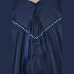 106 - Men's Navy Omani Eid Tassel Thobe Jubba - Image 3