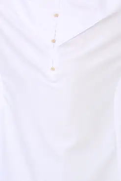 Alternative view of OE-300 - Boy's White Emirati Omani Thobe Gold Embroidery