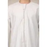 TT-001 Boy's Beige Thobe Emirati Islamic Clothing String Tassel - Image 4