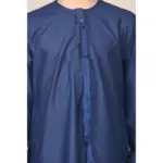 TT-001 Boy's Navy Thobe Emirati Islamic Clothing String Tassel - Image 5