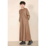 TT-001 Boy's Bronze Thobe Emirati Islamic Clothing String Tassel - Image 5