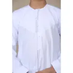 TT-001 Boy's White Thobe Emirati Islamic Clothing String Tassel - Image 4