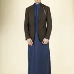 Cavani Caridi - Men's Tweed Check Brown Blazer