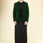 Men's Green Velvet Tuxedo Blazer Wedding | TruClothing