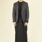 Paul Andrew Charles - Men's Charcoal Summer Wedding Blazer