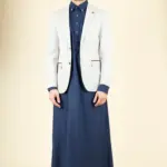 Paul Andrew Mark - Men's Beige Check 2 Button Blazer