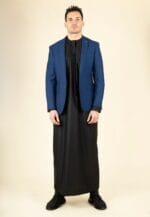 Paul Andrew Mayfair- Men's Plain Blue Blazer Wedding Prom