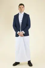 Paul Andrew Mayfair- Men's Plain Navy Wedding Blazer - Image 5