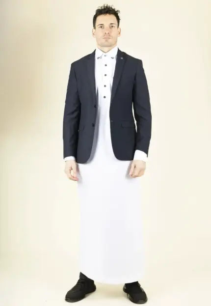 Paul Andrew Parker - Men's Navy Tailored Fit Blazer