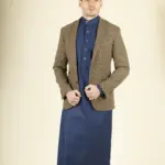 Paul Andrew Ralph - Men's Tweed Brown Check Blazer