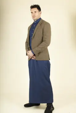 Alternative view of Paul Andrew Ralph - Men's Tweed Brown Check Blazer