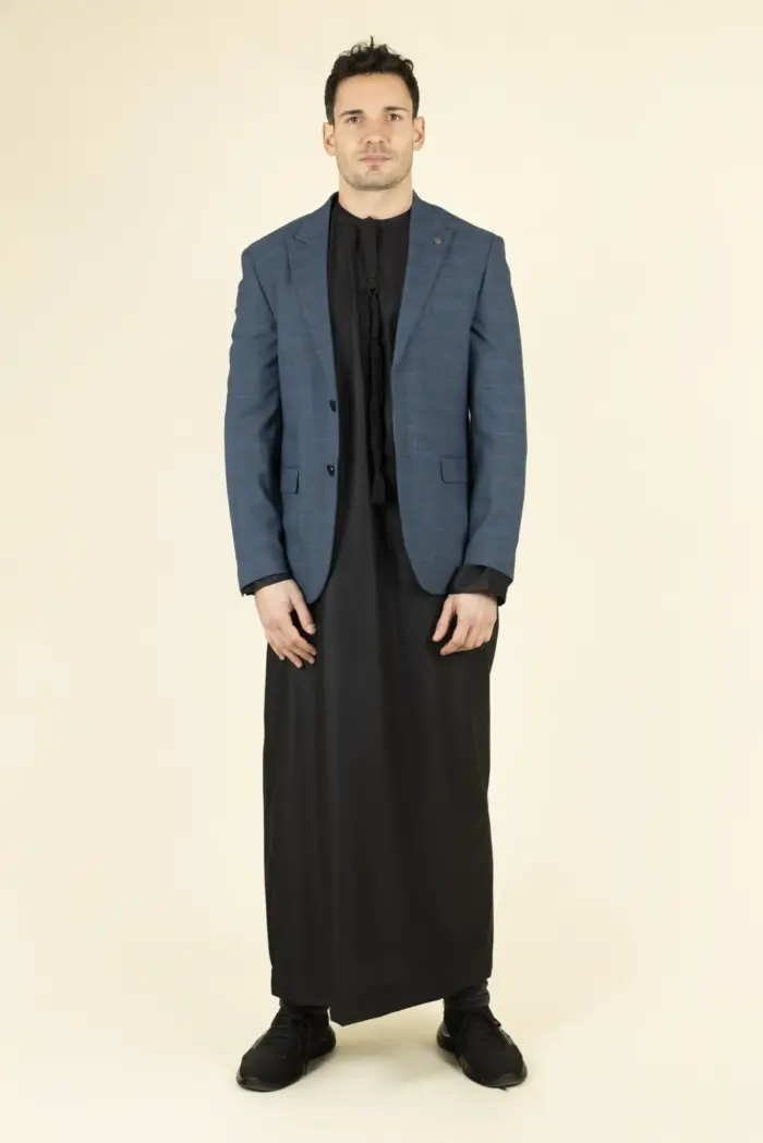 Viceroy - Men's Blue Check Blazer - Image 1