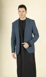 Viceroy - Men's Blue Check Blazer - Image 4