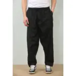 Men's Black Elasticated Comfort Thobe Trousers - Image 4