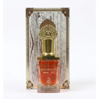 Khashab Oud White Concentrated Perfume Oil Long Lasting Oriental Arabian Fragrance