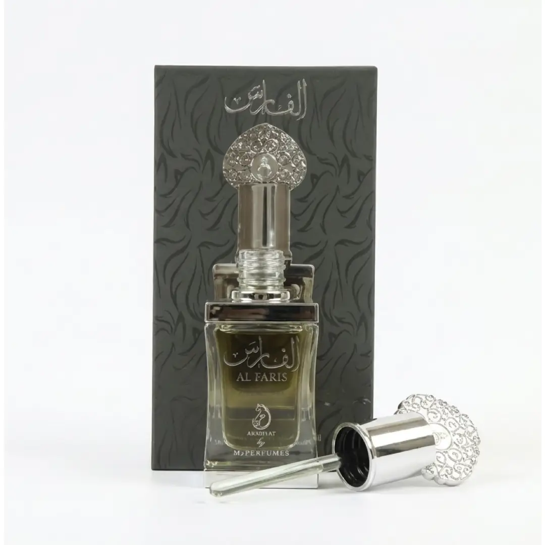 Al Faris Concentrated Perfume Oil Luxury Arabian Attar for Men and Women Intense Long-Lasting Fragrance