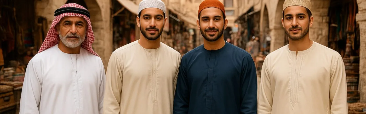Men's Thobes from Around the World