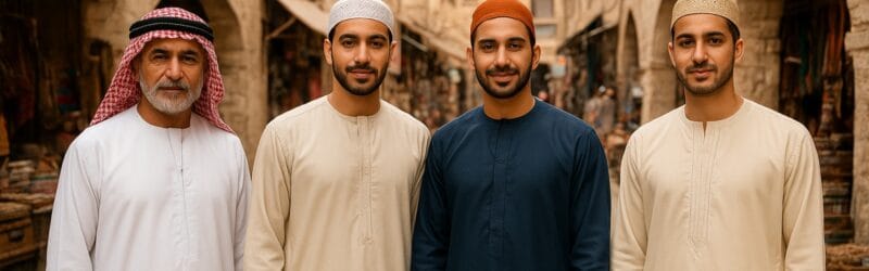 Men's Thobes from Around the World