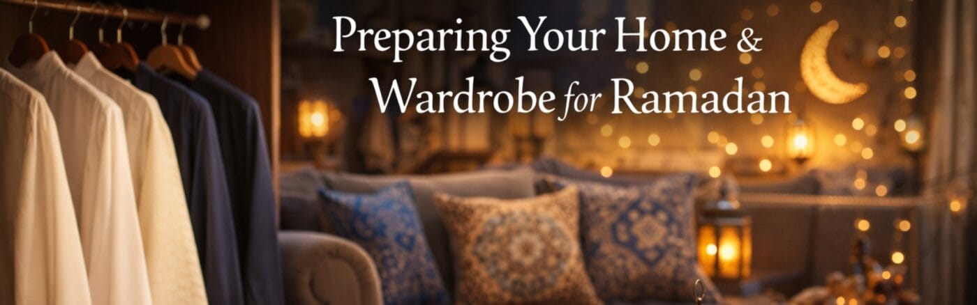 Preparing Your Home & Wardrobe for Ramadan - Thobez Blog Post