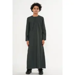 TT-008 Boy’s Green Emirati Tassel Thobe