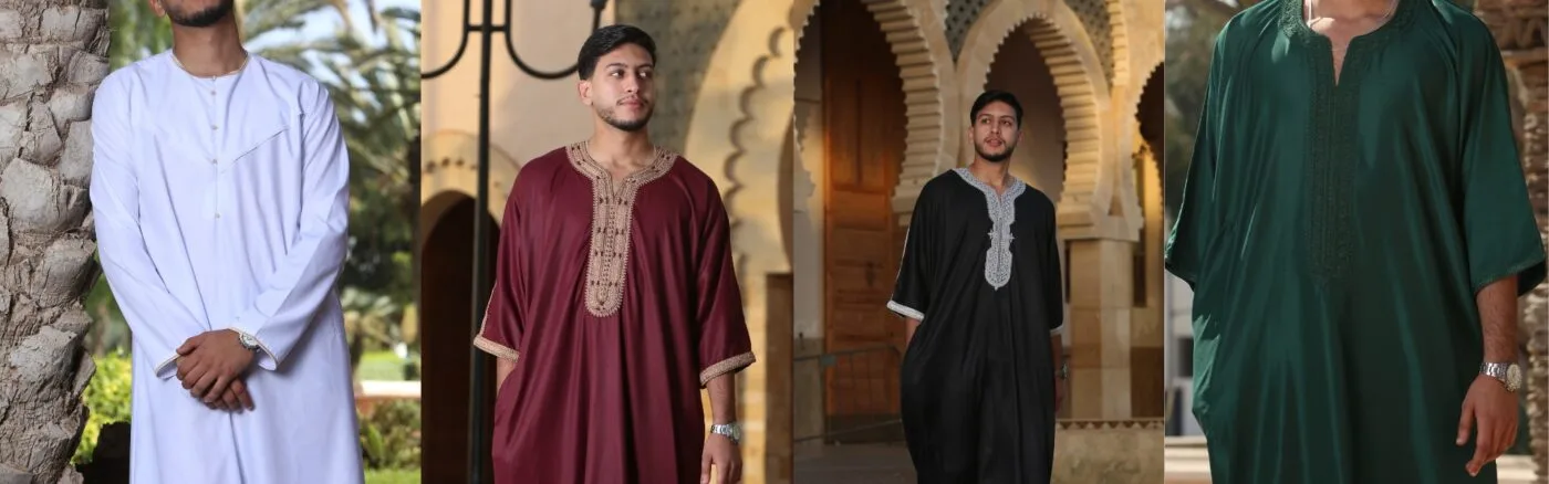 Colour psychology in men's Islamic wear
